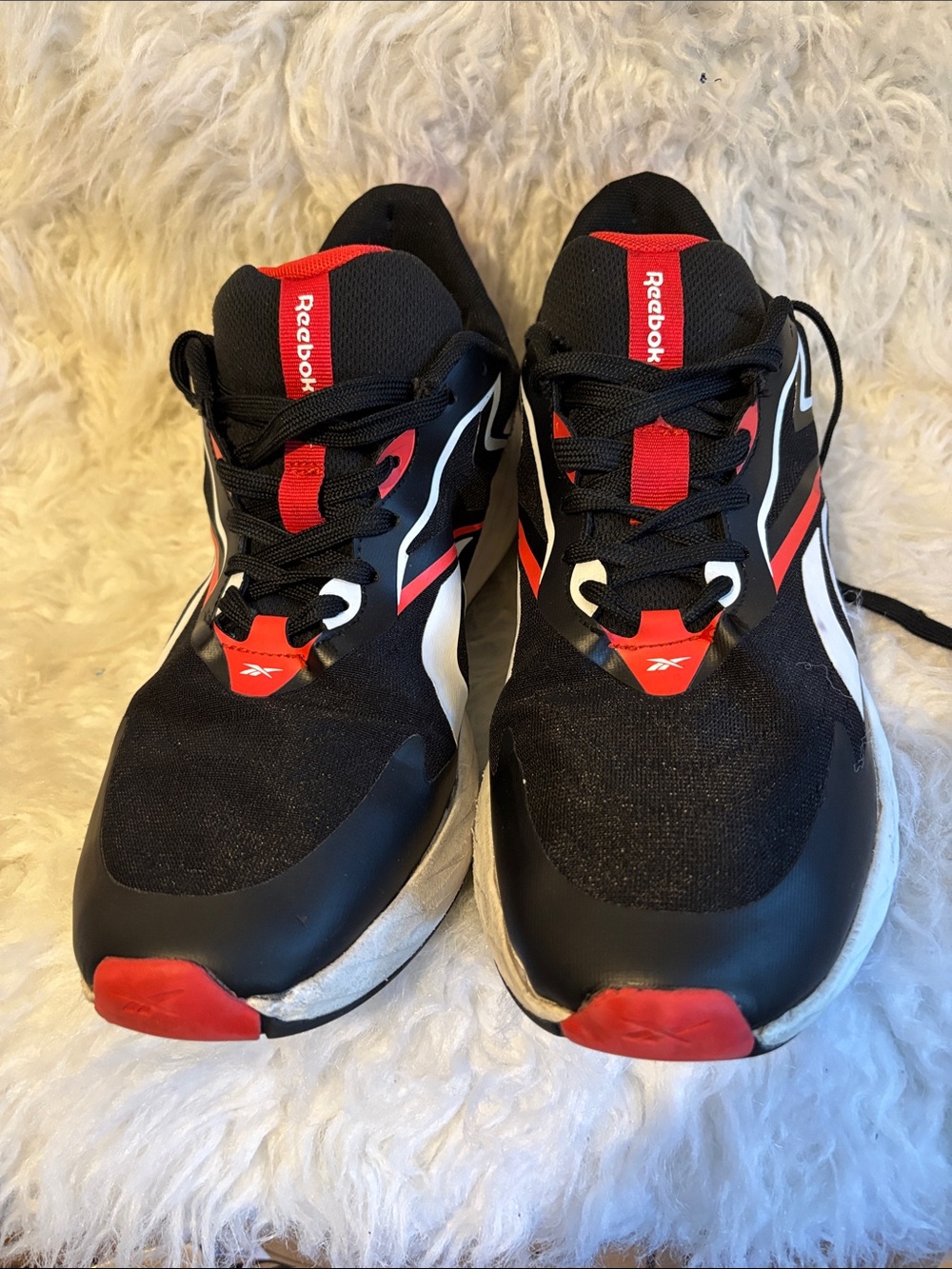 Reebok Black Red and White Men's Trainers